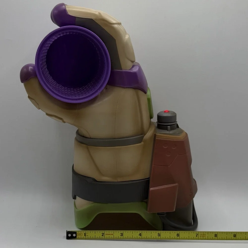 Disney Parks Buzz Lightyear Gauntlet Cup Holder. Lights Up & in Excellent Shape.